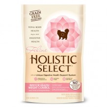 Holistic Select-活力滋無穀物全貓室內體重控制 - 火雞、雞肉及鯡魚配方 11lbs 8oz